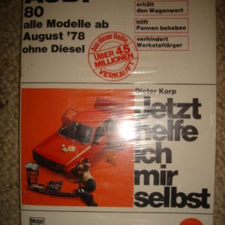 Audi 80 Reparaturhandbuch