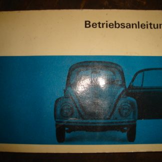 VW Käfer Betriebsanleitung