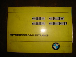 BMW Betriebsanleitung