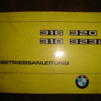 BMW Betriebsanleitung