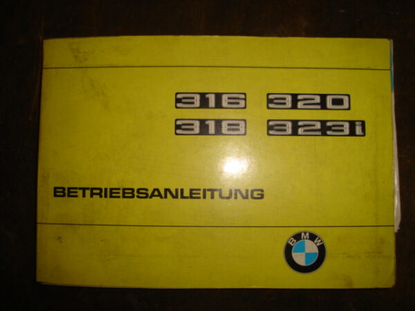 BMW Betriebsanleitung