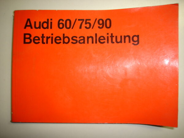 Betriebsanleitung Audi